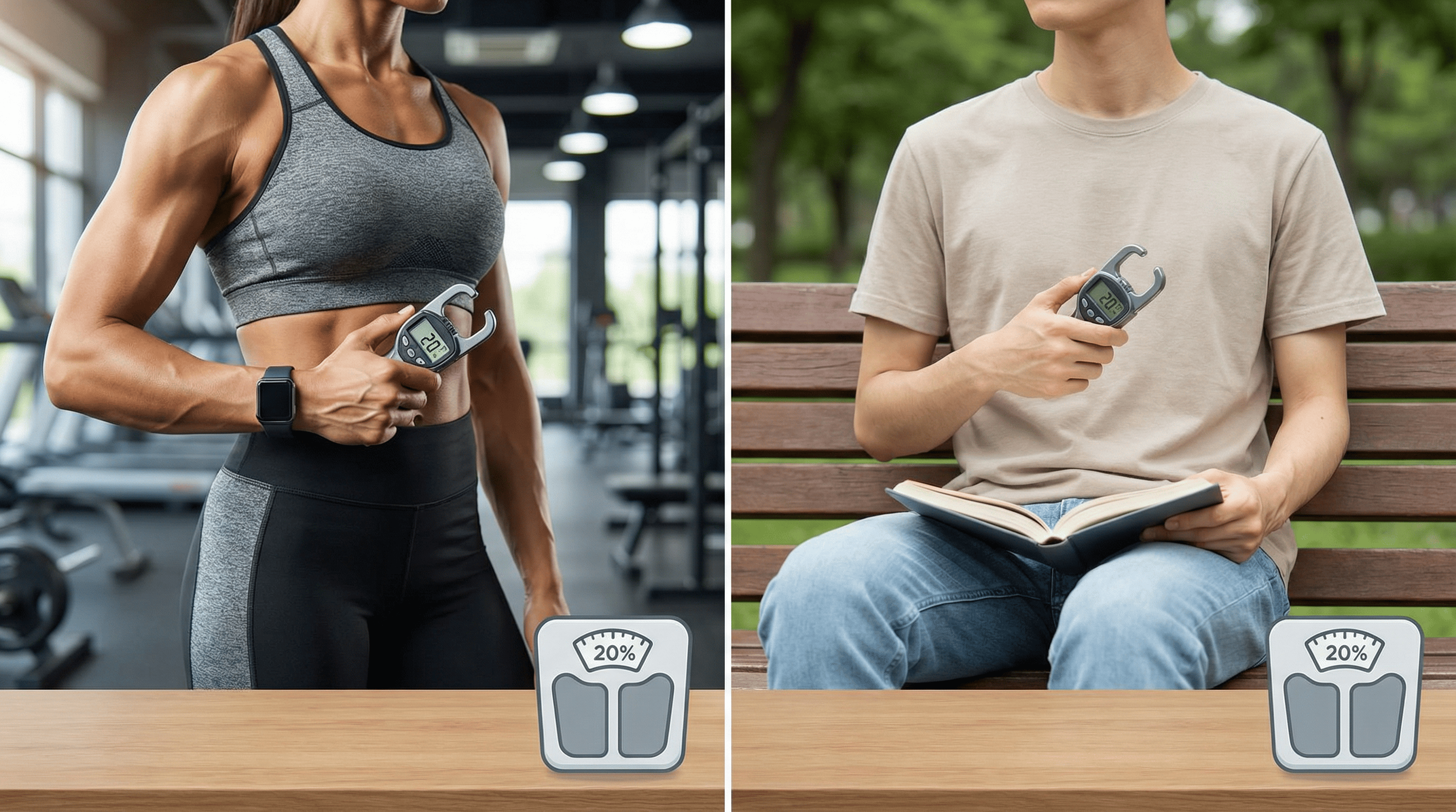 Why Two People at the Same Body Fat Percentage Look Different