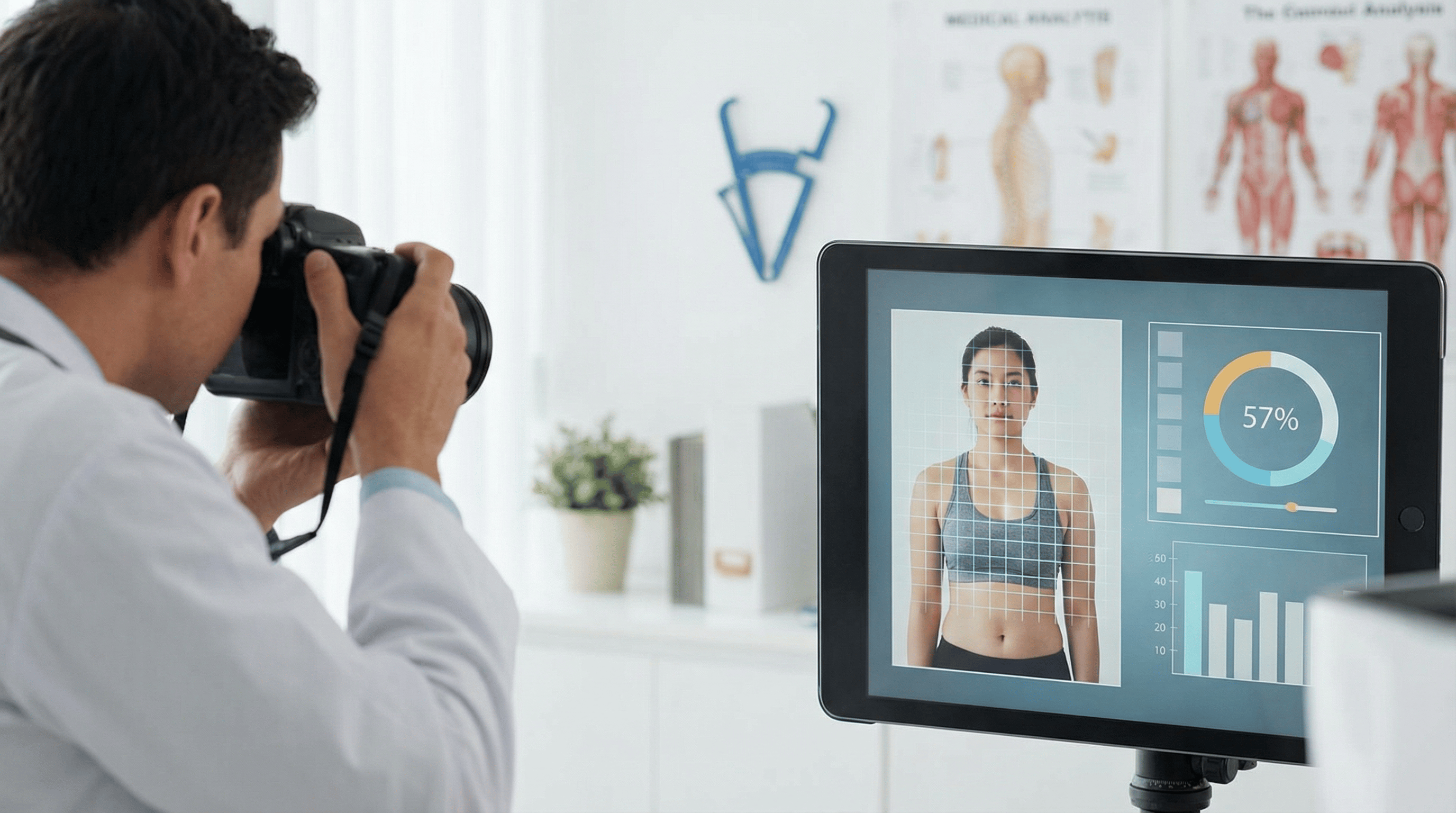 Estimating body fat percentage from photos and mirror selfies